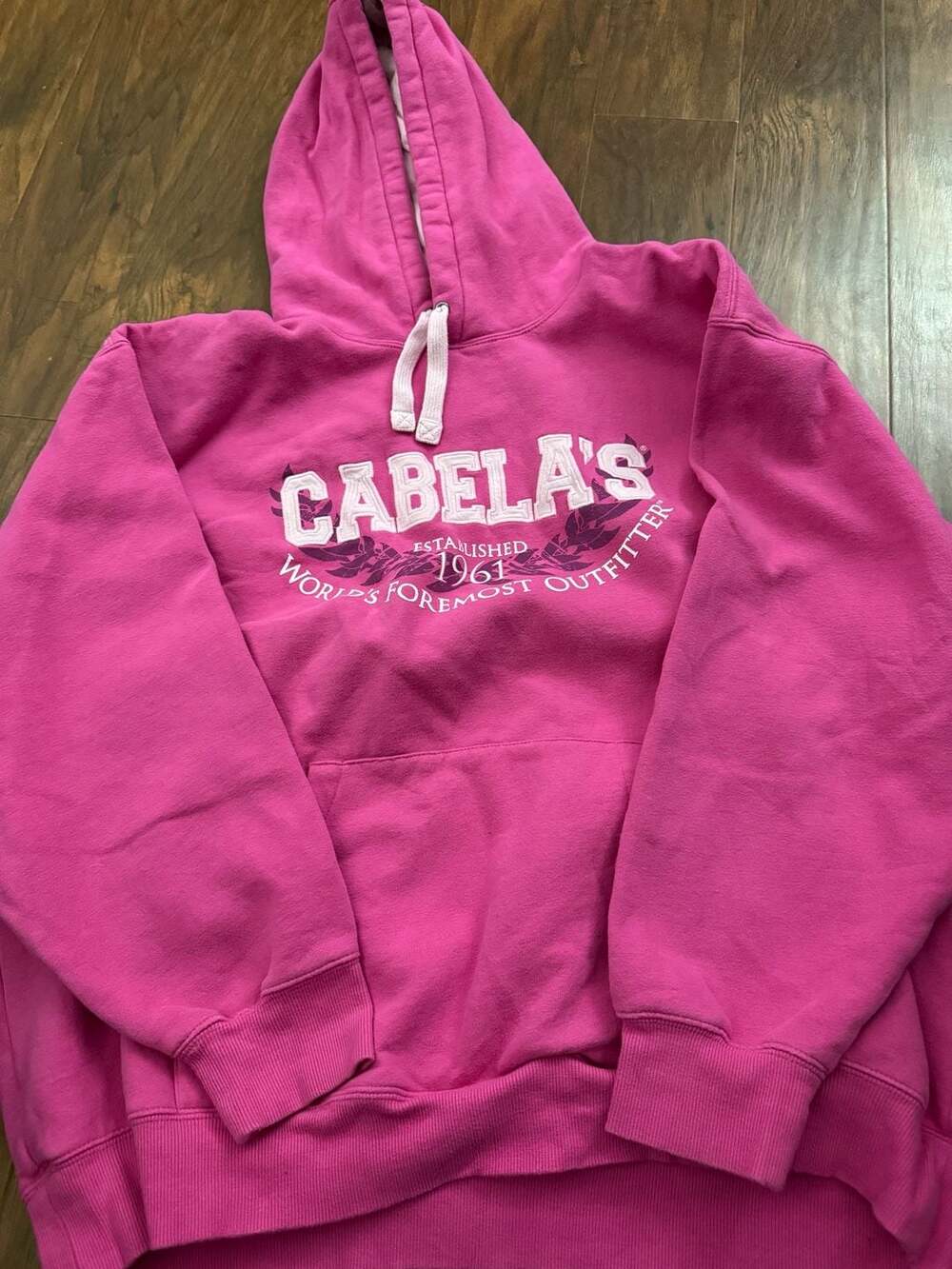 Cabela's Women's Pink Pullover Hoodie Sweatshirt 2XL